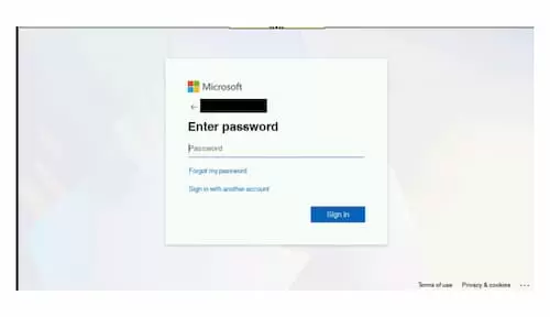 password